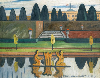 Le parc de Versailles - Louis-Mathieu Verdilhan — artwork view