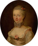 Young Woman with Flowers in Her Hair - Louis-Michel Van Loo — artwork view
