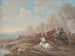 Cavalry Battle near a River - Louis-Nicolas van Blarenberghe — artwork view