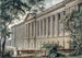The Louvre colonnade taken from the garden of the Count d'Angiviller's hotel - Louis-Pierre Baltard — artwork view
