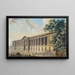 La colonnade du Louvre vers 1800 du côté de la terrasse des Feuillants - Louis-Pierre Baltard — framed artwork on a wall