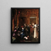 Salon De Mode À Paris - Louis-Robert Carrier-Belleuse — framed artwork on a wall