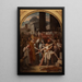 Guérison d'un possédé lors de la translation des corps de saint Gervais et de saint Protais - Louis-Vincent-Léon Pallière — framed artwork on a wall