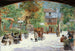 the Chalet du Château de Madrid in the Bois de Boulogne - Louis Abel-Truchet — artwork view