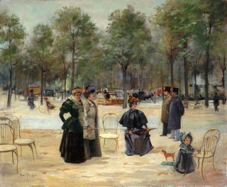 Aux Champs-Élysées - Louis Abel-Truchet — artwork view