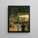 Place de la fête foraine Pigalle - Louis Abel-Truchet — framed artwork on a wall
