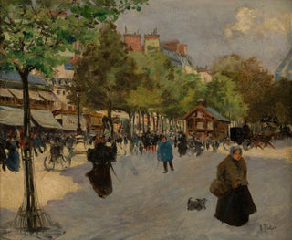 Le boulevard de Clichy - Louis Abel-Truchet — artwork view
