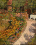 Pergola, flowering garden - Louis Abel - Truchet — artwork view