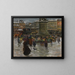 Place de la République - Louis Abel-Truchet — framed artwork on a wall