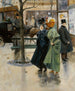 on the Boulevards - Louis Abel-Truchet — artwork view