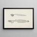 Recherches sur les poissons fossiles Pl009 - Louis Agassiz — framed artwork on a wall