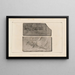 Recherches sur les poissons fossiles Pl034 - Louis Agassiz — framed artwork on a wall