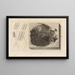 Recherches sur les poissons fossiles Pl164 - Louis Agassiz — framed artwork on a wall