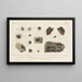 Recherches sur les poissons fossiles, Pl177 - Louis Agassiz — framed artwork on a wall