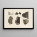 Recherches sur les poissons fossiles Pl184 - Louis Agassiz — framed artwork on a wall