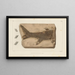 Recherches sur les poissons fossiles Pl209 - Louis Agassiz — framed artwork on a wall