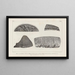 Recherches sur les poissons fossiles Pl263 - Louis Agassiz — framed artwork on a wall