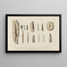 Recherches sur les Poissons Fossiles Pl285 - Louis Agassiz — framed artwork on a wall