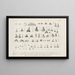 Recherches sur les poissons fossiles Pl319 - Louis Agassiz — framed artwork on a wall