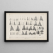 Recherches sur les poissons fossiles Pl320 - Louis Agassiz — framed artwork on a wall