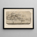 Recherches sur les poissons fossiles Pl. 359 - Louis Agassiz — framed artwork on a wall
