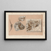 Recherches sur les poissons fossiles Pl365 - Louis Agassiz — framed artwork on a wall