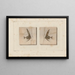 Recherches sur les poissons fossiles Pl387 - Louis Agassiz — framed artwork on a wall