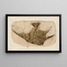 Recherches sur les poissons fossiles Pl392 - Louis Agassiz — framed artwork on a wall