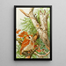 Little Owl - Louis Agassiz Fuertes — framed artwork on a wall