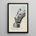 Tommy Tit the Black-capped Chickadee YankYank the White-breasted Nuthatch - Louis Agassiz Fuertes — framed artwork on a wall