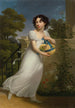 Portrait of Lucie Isabey Madame Collon - Louis André Gabriel Bouchet — artwork view