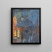 L'Avenue de Clichy - Louis Anquetin — framed artwork on a wall