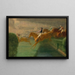 Jumping obstacle - Louis Anquetin — framed artwork on a wall