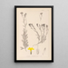 Herbier de la flore française Pl0009 - Louis Antoine Cusin — framed artwork on a wall
