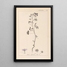 Herbier de la flore française Pl0040 - Louis Antoine Cusin — framed artwork on a wall