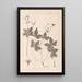 Herbier de la flore française Pl0062 - Louis Antoine Cusin — framed artwork on a wall