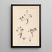 Herbier de la flore française Pl0066 - Louis Antoine Cusin — framed artwork on a wall