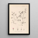 Herbier de la flore française Pl0079 - Louis Antoine Cusin — framed artwork on a wall