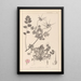 Herbier de la flore française Pl0089 - Louis Antoine Cusin — framed artwork on a wall