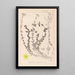 Herbier de la flore française Pl0106 - Louis Antoine Cusin — framed artwork on a wall
