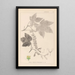 Herbier de la flore française Pl0119 - Louis Antoine Cusin — framed artwork on a wall