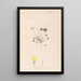 Herbier de la flore française Pl0130 - Louis Antoine Cusin — framed artwork on a wall