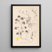 Herbier de la flore française Pl0132 - Louis Antoine Cusin — framed artwork on a wall
