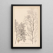Herbier de la flore française Pl0158 - Louis Antoine Cusin — framed artwork on a wall