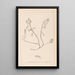 Herbier de la flore française Pl0195 - Louis Antoine Cusin — framed artwork on a wall