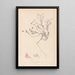 Herbier de la flore française Pl0219 - Louis Antoine Cusin — framed artwork on a wall