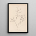Herbier de la flore française Pl0227 - Louis Antoine Cusin — framed artwork on a wall