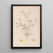 Herbier de la flore française Pl0232 - Louis Antoine Cusin — framed artwork on a wall