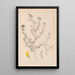 Herbier de la flore française Pl0249 - Louis Antoine Cusin — framed artwork on a wall