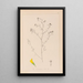 Herbier de la flore française Pl0253 - Louis Antoine Cusin — framed artwork on a wall